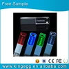 LED light crystal flash disk 2gb 4gb 8gb flash memory usb stick