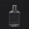PET Transparent Square Cosmetic Hand Cream Bottle Lotion Bottle Man Cosmetic