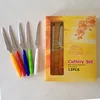 ABS plastic handle fruit knife in gift box