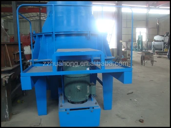 HUAHONG vertical shaft impact crushers/sand making equipment with long working time and lowest running cost