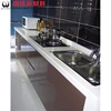 Factory lowest price marble countertop nano white marble stone high quality kitchen countertop