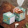 Cute design small opp food grade plastic bag packing cookies