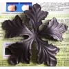 hebei factory sandblasting wrought iron component cast and forging leaves fitting gate decoration