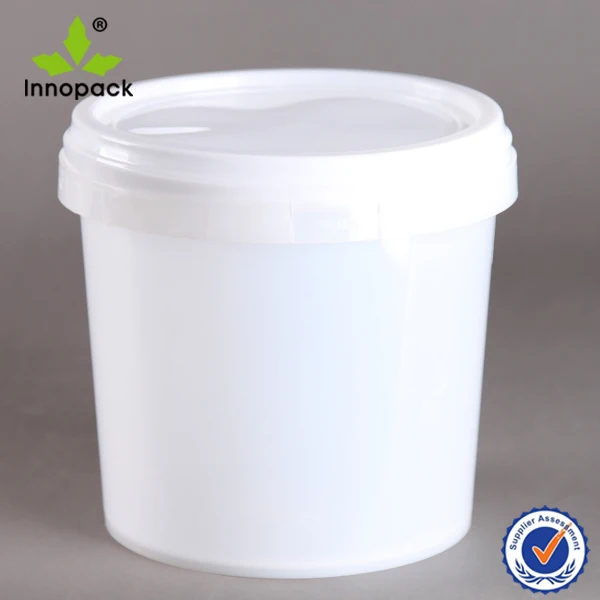 plastic 1 gallon clear paint bucket glue can 4 liter with lid, View 1 gallon paint bucket