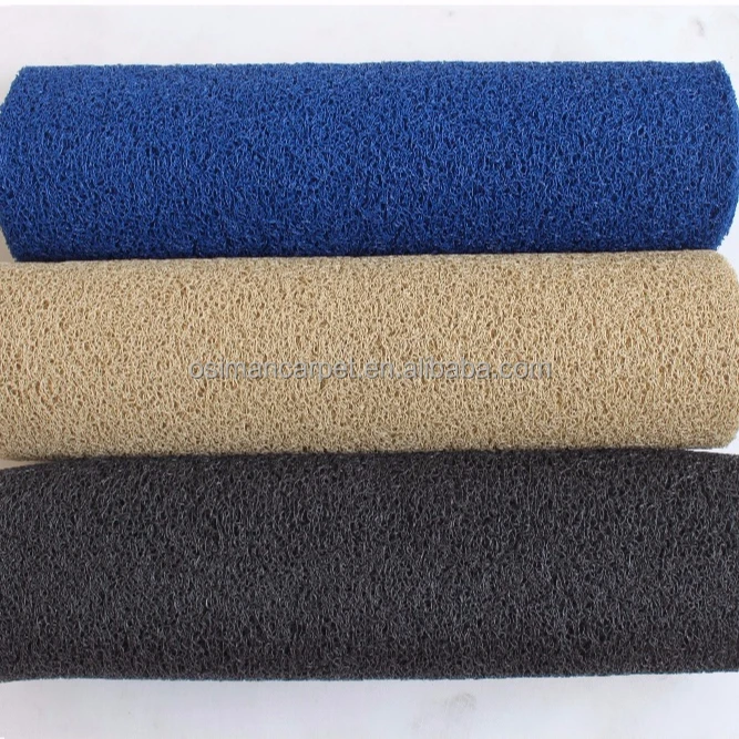 Best Supplier Waterproof Heavy Duty Vinyl Floor Mat Unbacked View