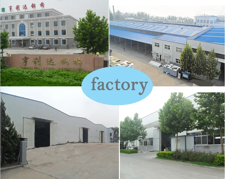 Light prefabricated steel structure commercial poultry farming
