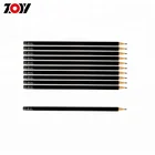 School stationery purchase Custom black 7 Inch Wooden Standard HB Pencil in bulk