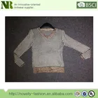 New knitted women sweater with excellent material trendy sweater