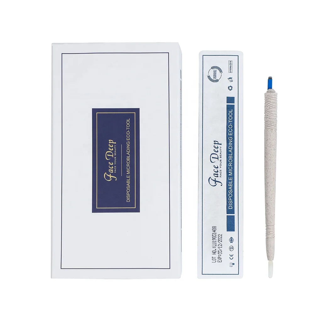 Private Label Eco Friendly Biodegradable Material Disposable Eyeborw Microblading Tattoo Pen with Blade You Want, White
Private Label Eco Friendly Biodegradable Material Disposable Eyeborw Microblading Tattoo Pen with Blade You Want, White