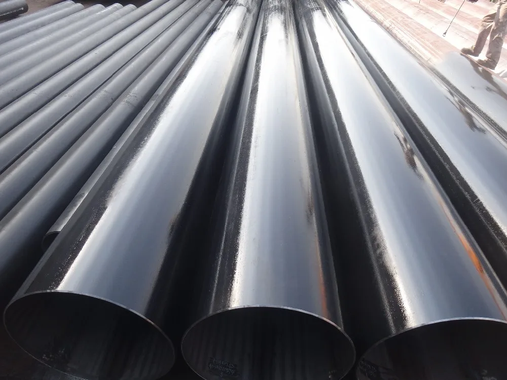 Large Diameter LSAW round Steel Pipe Welded Steel Pipes For Water Well and Mineral projects supplier