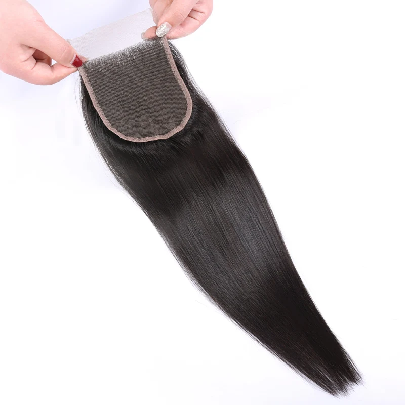 130% Density 4X4 Straight Wave Lace Closure Cuticle Aligned Brazilian Human Hair Closure
130% Density 4X4 Straight Wave Lace Closure Cuticle Aligned Brazilian Human Hair Closure