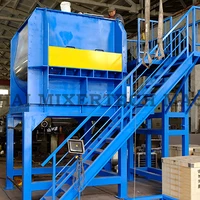 Agitator Mini Paddle Horizontal Mixer Pvc