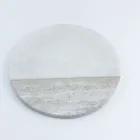 Ancient Splicing Round Marble Tray Table Mat Serving Platter Cheese Dinner Plates