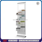TSD-M347 store advertising display,wholesale salon display units, custom beauty products display cabinets