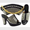 KB8527 Wholesale italian shoes and bag set for nigeria party Shoes And Bags To Match Bridal shoes and matching bags