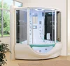 2015 hot sale model steam shower room with spa tub G160I