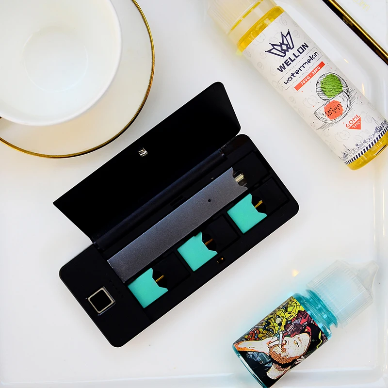 portable vape pen pcc with fingerprint lock for Jull device, Black
portable vape pen pcc with fingerprint lock for Jull device, Black