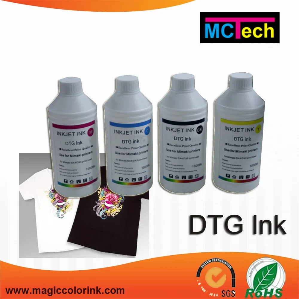 Direct to garment printing texitle ink for eposn r2000 dtg flated printer