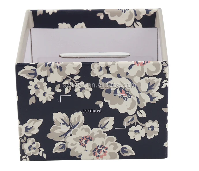 customised square gift wrap box for watch from shenzhen factory