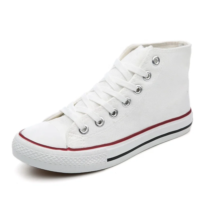 CM8512 New hot-selling cheap men's lace-up canvas shoes high-top sneakers, White navy red black
CM8512 New hot-selling cheap men's lace-up canvas shoes high-top sneakers, White navy red black