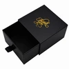 Luxury Design Sliding Drawer Box With Custom Logo/ Rigid Cardboard Drawer Box with Custom Thanks Card/Box