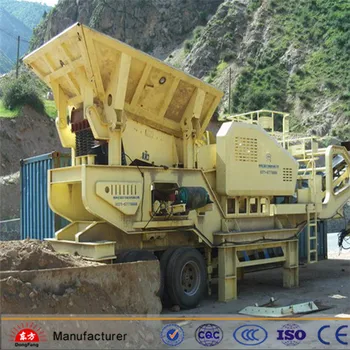 Wide applications mobile stone crusher plant/portable stone crusher/mobile stone crusher