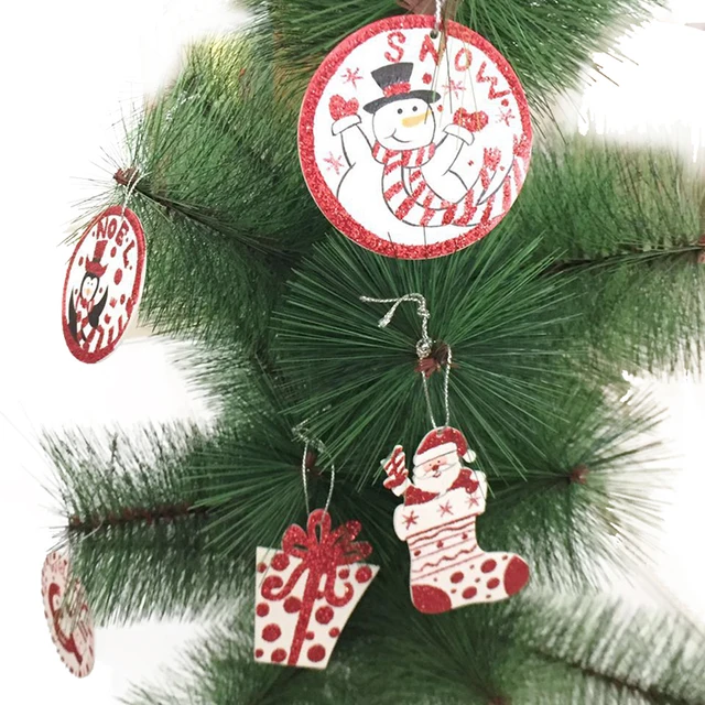 custom logo arts crafts wood ornament wooden christmas tree