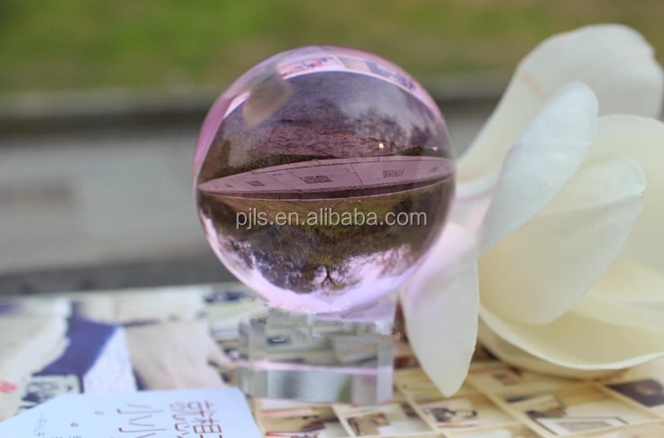 magic crystal ball with various size and color longsheng crystal