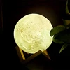 festival gifts luna lamp 3d night light standing lamps lamp moon moonlight touch lamp for bedroom