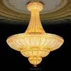zhongshan factory crystal lighting antique large chandelier gold for hotel lobby mosque