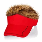 Golf hat with hair custom logo golf caps