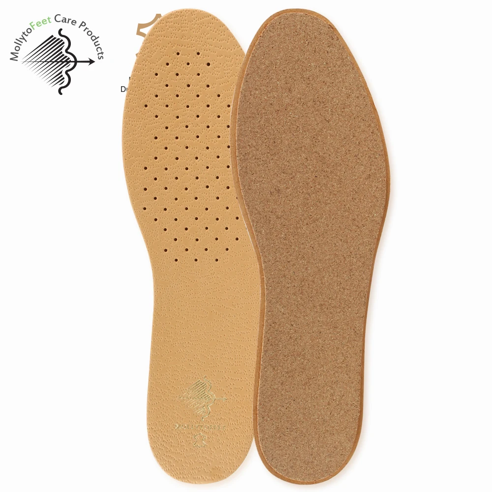 Breathable Genuine Leather Shoe Insert 