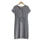 Factory Manufacturers Winter Warm Thick Knitted Pullover Sweater Dress For Ladies