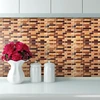 Epoxy resin wall sticker home decor magic gel mosaic peel and stick kitchen backsplash tile