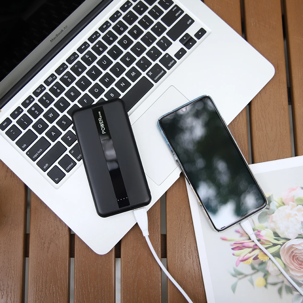 Consumer Electronics Power Bank 10000mAh Portable Mobile Battery USB Fast Charger 10000mAh Slim Wireless Power Bank, Black;white;red
Consumer Electronics Power Bank 10000mAh Portable Mobile Battery USB Fast Charger 10000mAh Slim Wireless Power Bank, Black;white;red