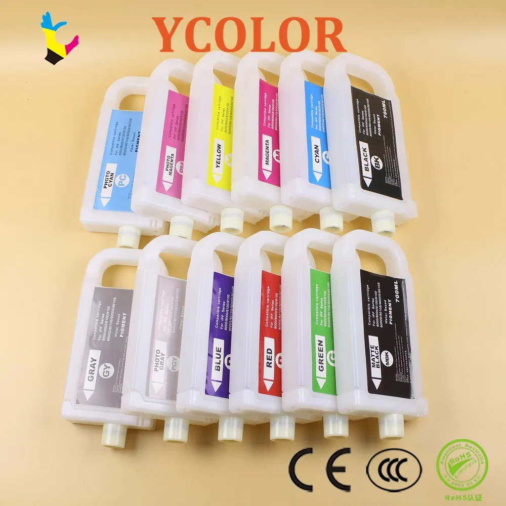 12C iPF 700ml refillable cartridge 05