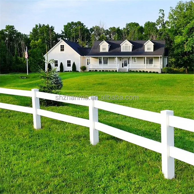 pvc horse fence ranch fence designs