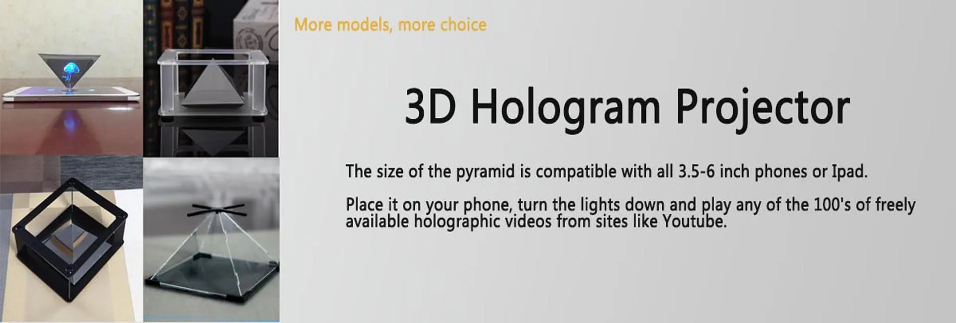 equipment  (89140893)      name  black 3d holographic projector