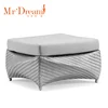 Mr Dream modern rattan footstool for sofa