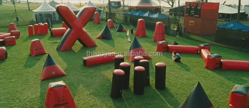 high quality inflatable paintball field for sport/inflatable