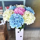Artificial Flowers Single Stem Silk Hydrangea