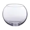 Maxlong clear glass fish bowl vase 129mm