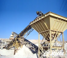 CE jaw crusher and impact crusher aggregate quarry crushing plant