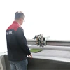 automated cutter cutting machine plotter cutter artificial grass