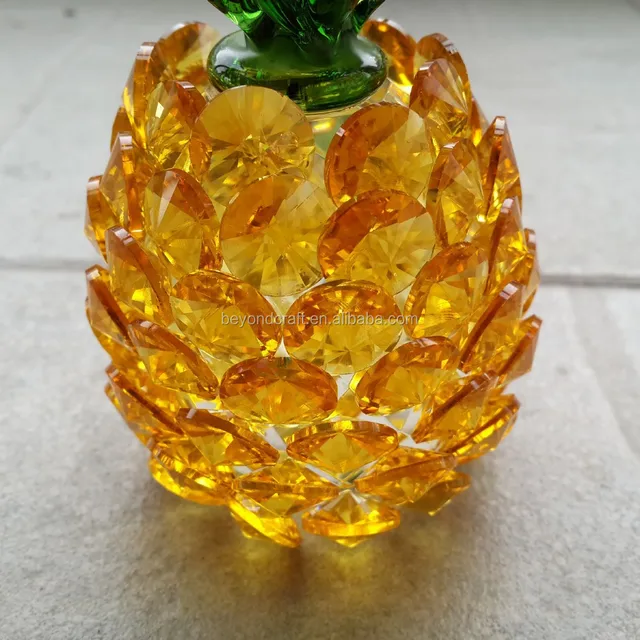 wholesale shining gold crystal pineapples paper