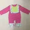 wholesale kids clothes romper stripe cotton baby winter bodysuits