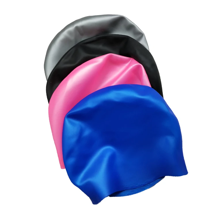 Spherical shape customized professional waterproof ink dome silicone swim caps