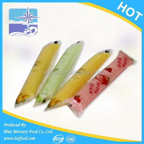 flavored popsicle pudding stick