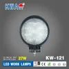 Factory High Quality 12V-24V27W Round Vehicle Led Work Light for Truck Marine Car lathe with RoHS CE