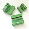 female Pluggable connector 4 pin terminal block 5.08mm pitch 300V 8A